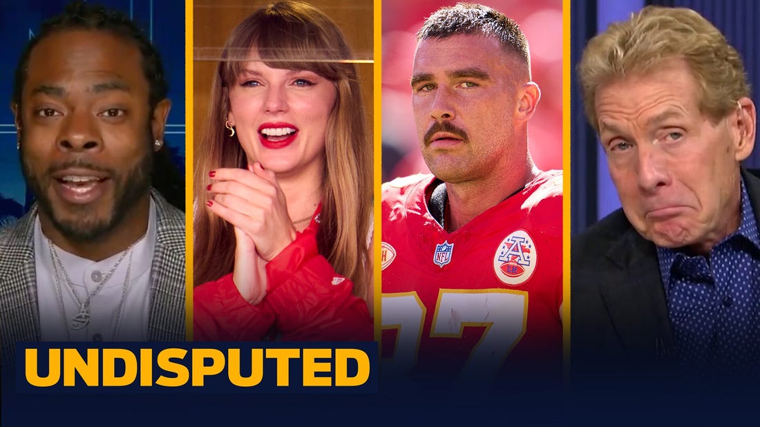 Taylor Swift attends Chiefs game in Travis Kelce's suite | Undisputed