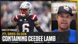 Can Christian Gonzalez, Patriots CONTAIN CeeDee Lamb, Cowboys? | NFL on FOX Pod